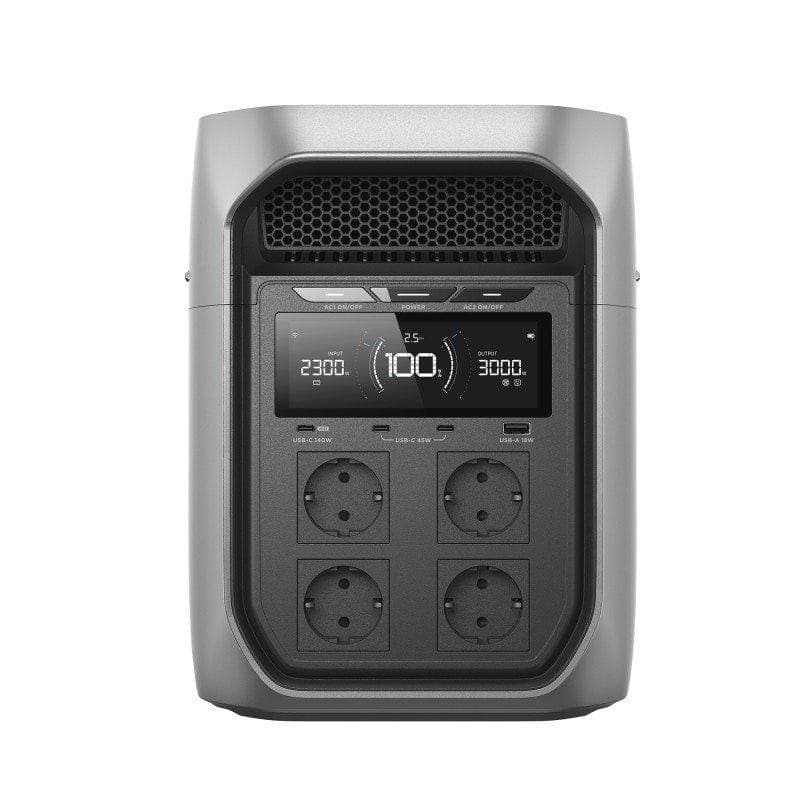Estación de energía EcoFlow DELTA 3 Max Plus 2048Wh 4 salidas AC y 4 USB Batería LiFePO4